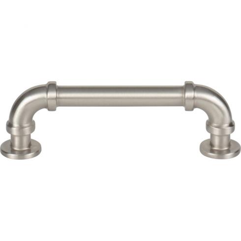 brushed nickel pull