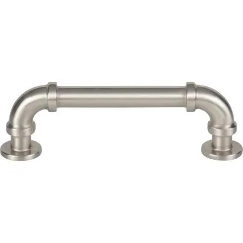 brushed nickel pull