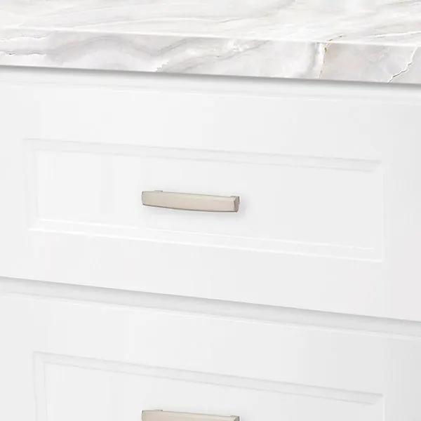satin nickel pull