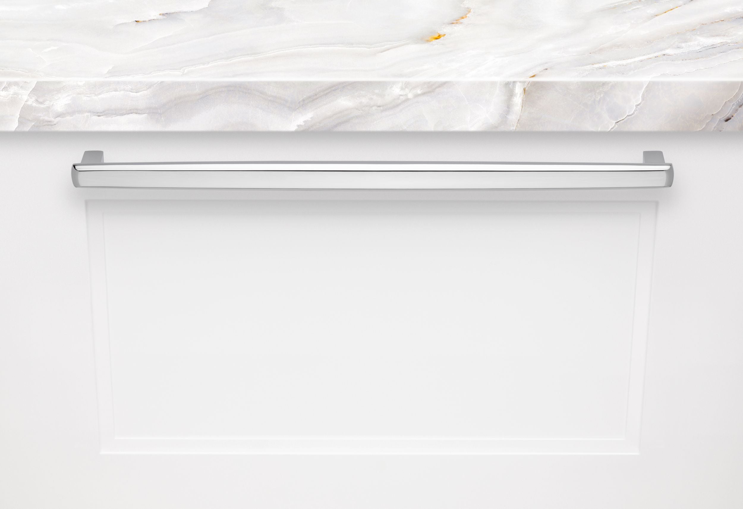 polished chrome pull