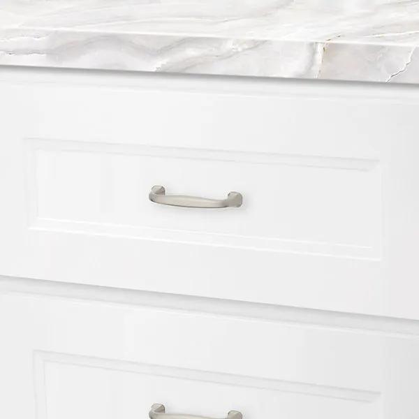 satin nickel pull