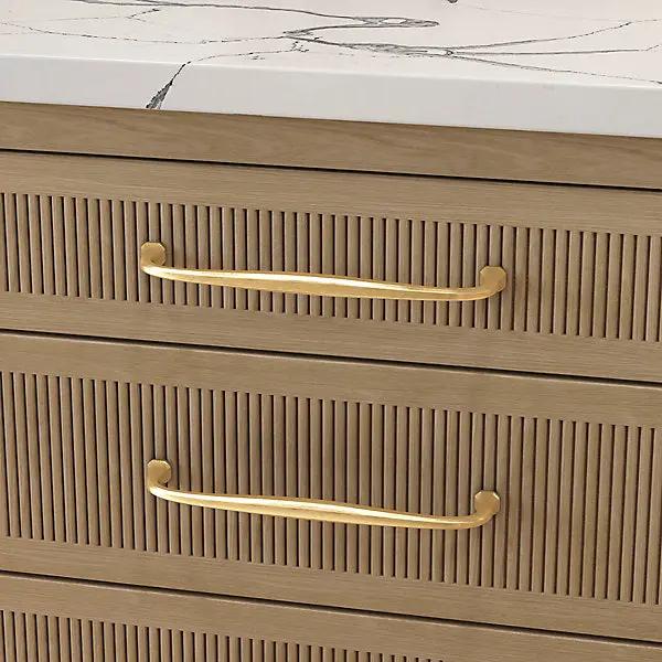 polished chrome pull