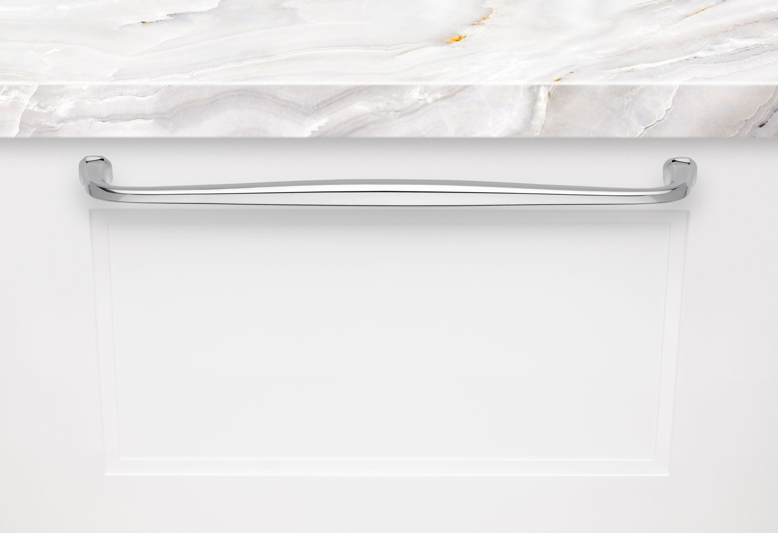 polished chrome pull