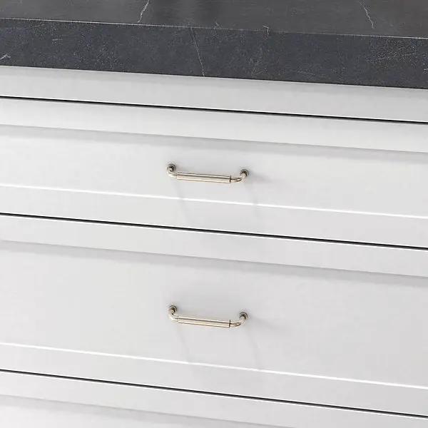 satin nickel pull
