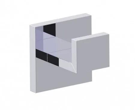 polished chrome robe hook