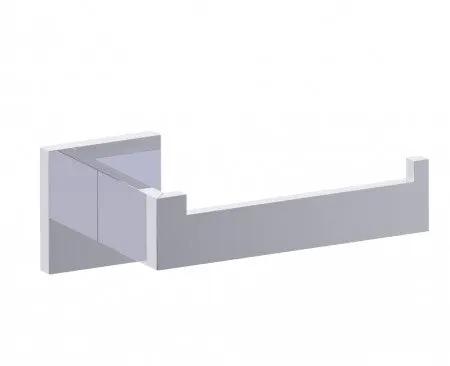 polished chrome tissue holder