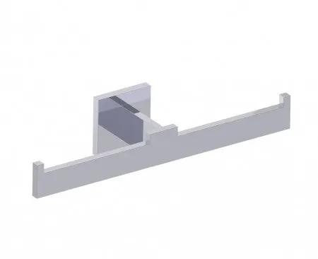 polished chrome tissue holder