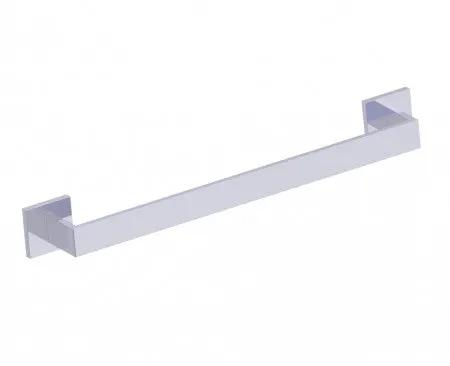polished chrome towel bar