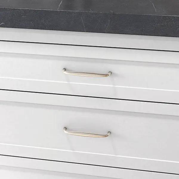 satin nickel pull