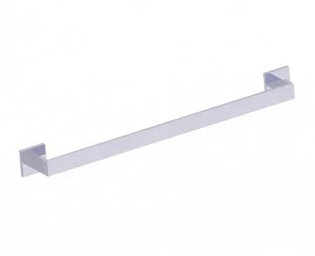 polished chrome towel bar