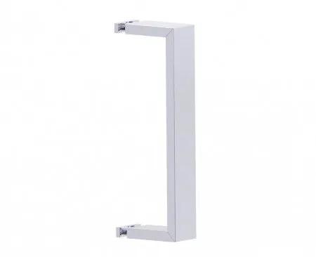 polished chrome door handle