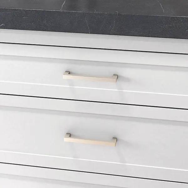 satin nickel pull
