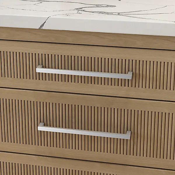 polished chrome pull