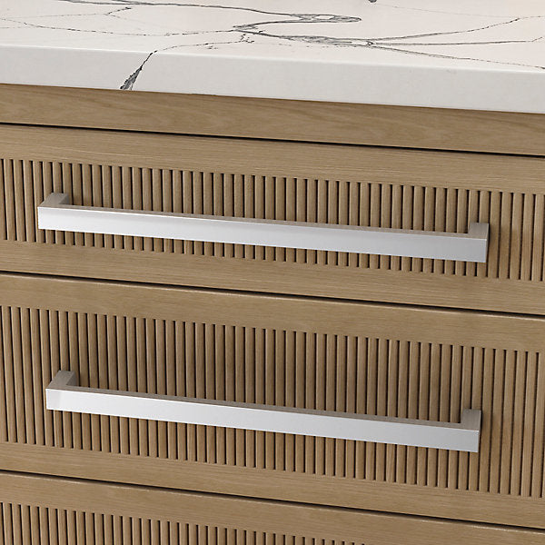 polished chrome pull