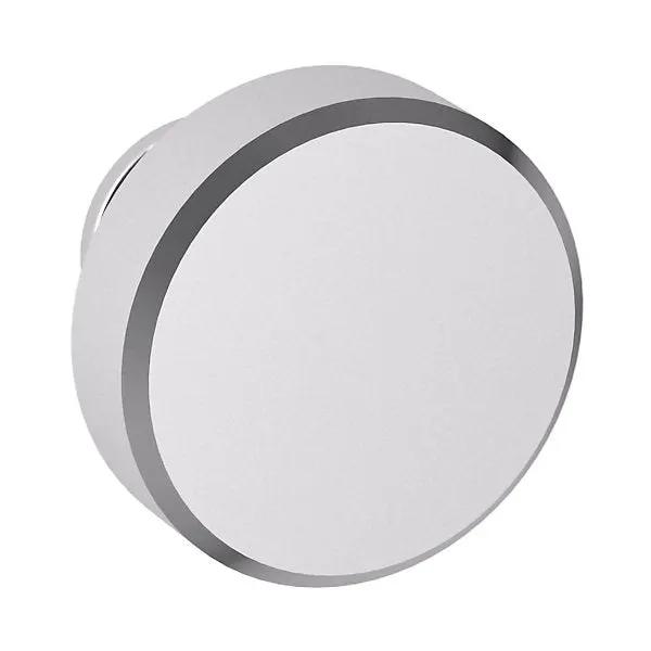 polished chrome knob