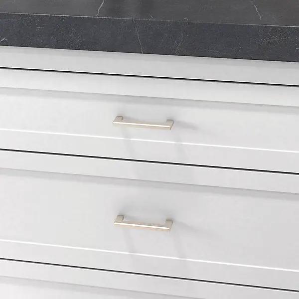 satin nickel pull