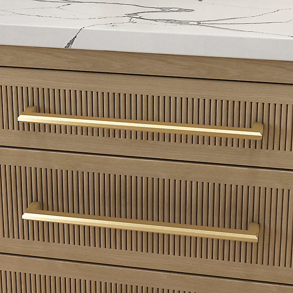 polished chrome pull