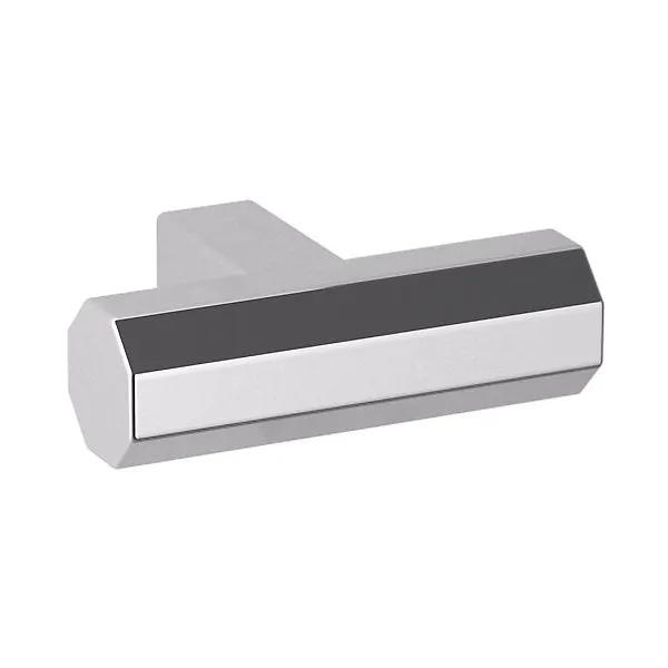 polished chrome knob