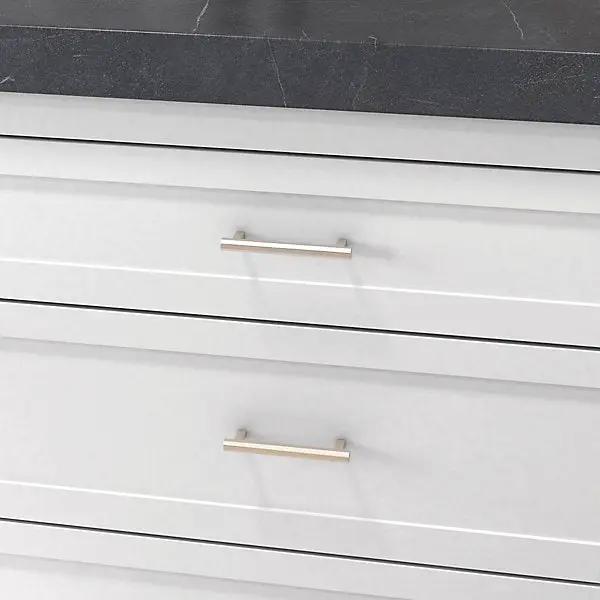 satin nickel pull