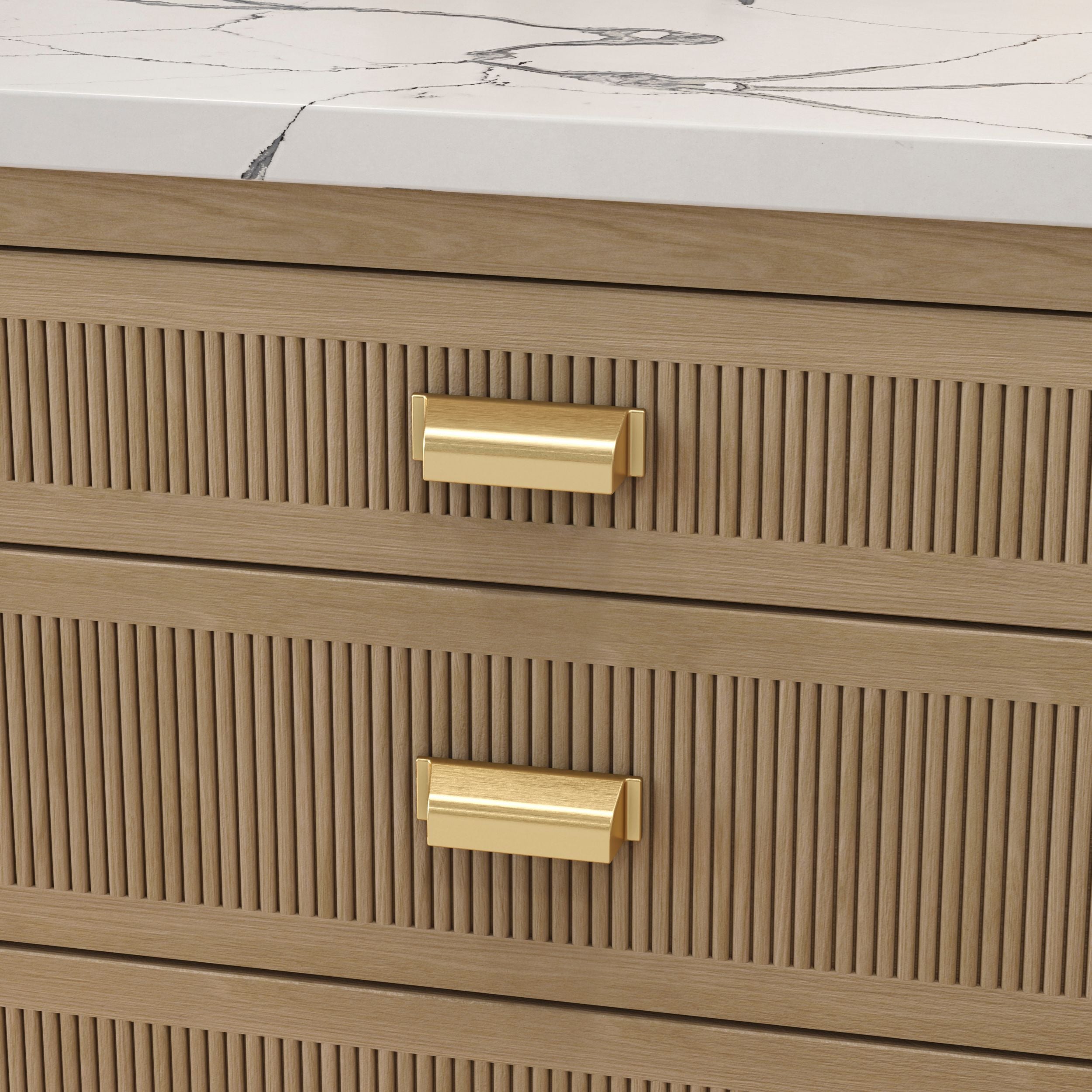 polished chrome pull