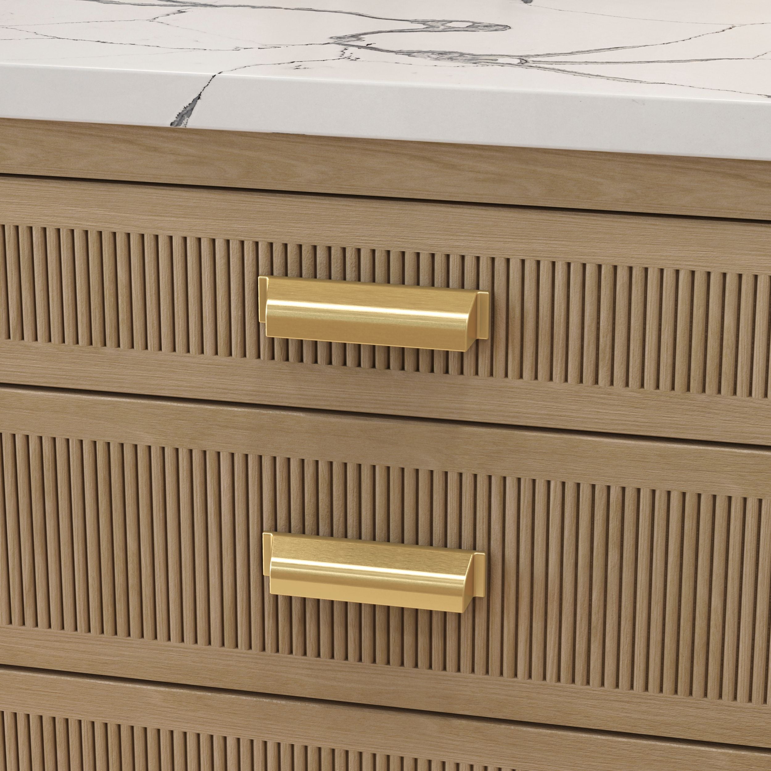 polished chrome pull