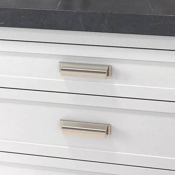 satin nickel pull