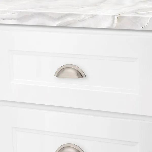 satin nickel pull