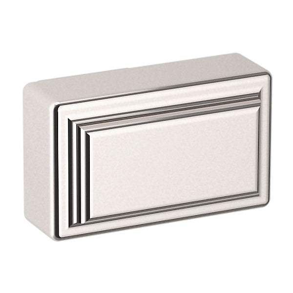 Baldwin Rectangle Raised Knob
