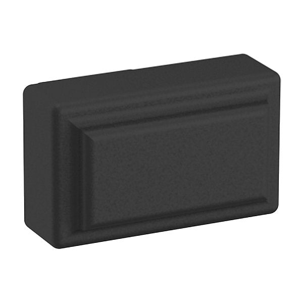 Baldwin Rectangle Raised Knob by Baldwin