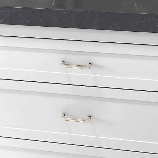 satin nickel pull
