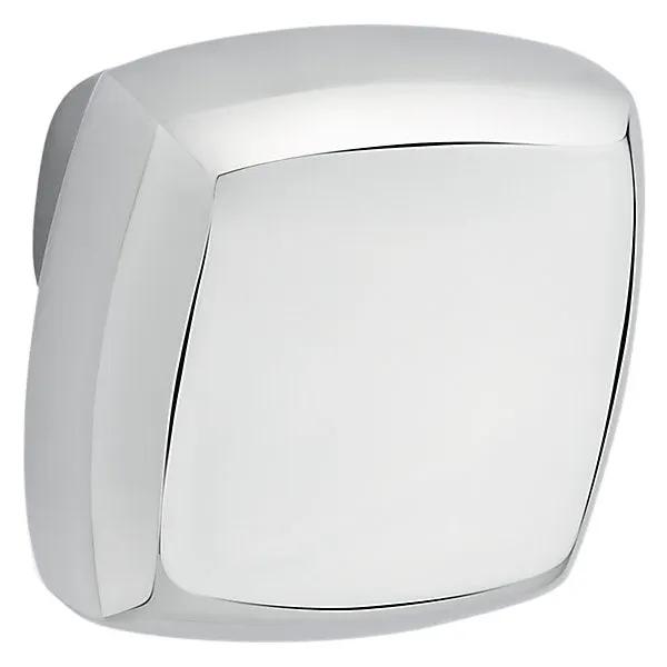 polished chrome knob