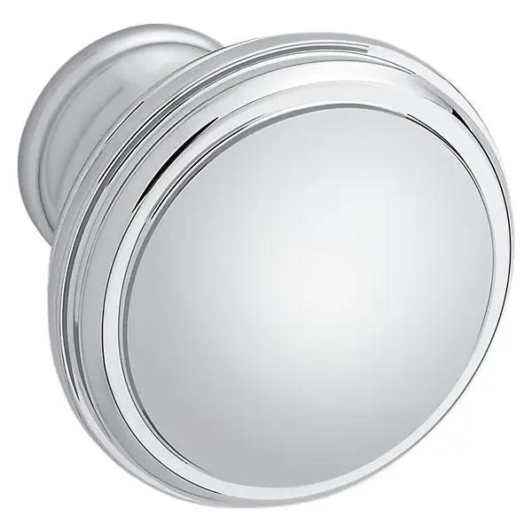 polished chrome knob