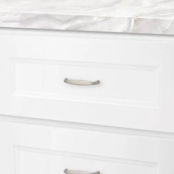 satin nickel pull