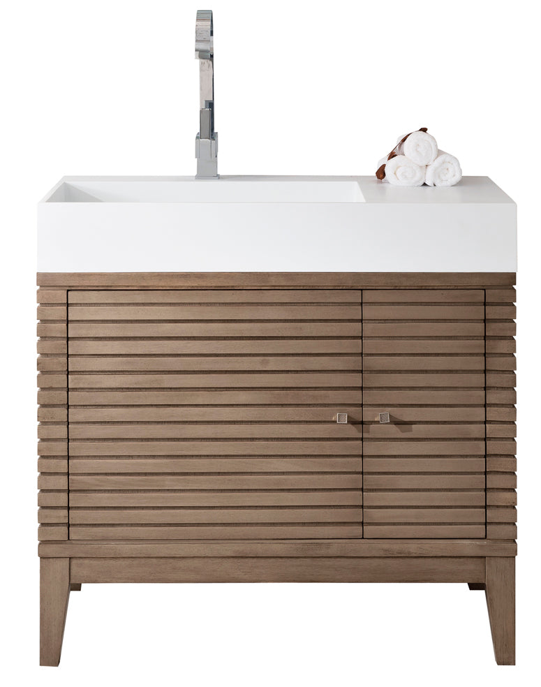 James Martin Vanities Linear 36" Single Vanity