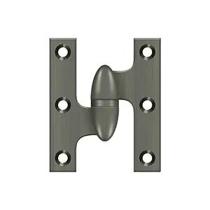 Deltana 2-1/2" x 2" Hinge - Left by Deltana