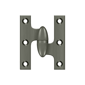 Deltana 2-1/2" x 2" Hinge - Right by Deltana
