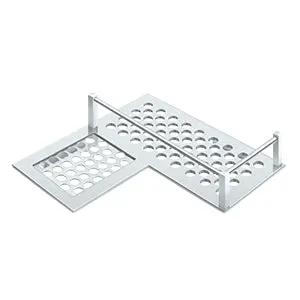 polished chrome bathroom basket