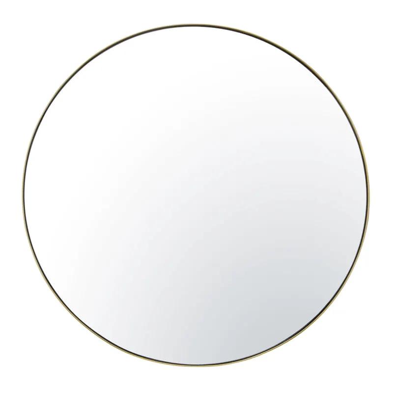Varaluz Tablet 40-in Round Wall Mirror by Varaluz