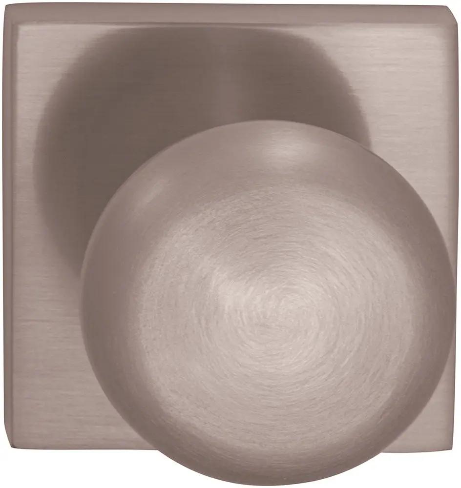 Omnia Prodigy Interior Traditional Knob Latchset with Square Rose by Omnia