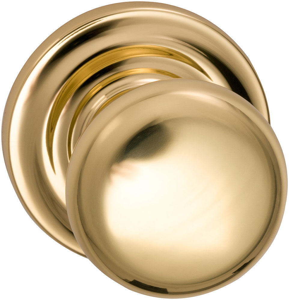 Omnia Prodigy Interior Traditional Knob Latchset by Omnia