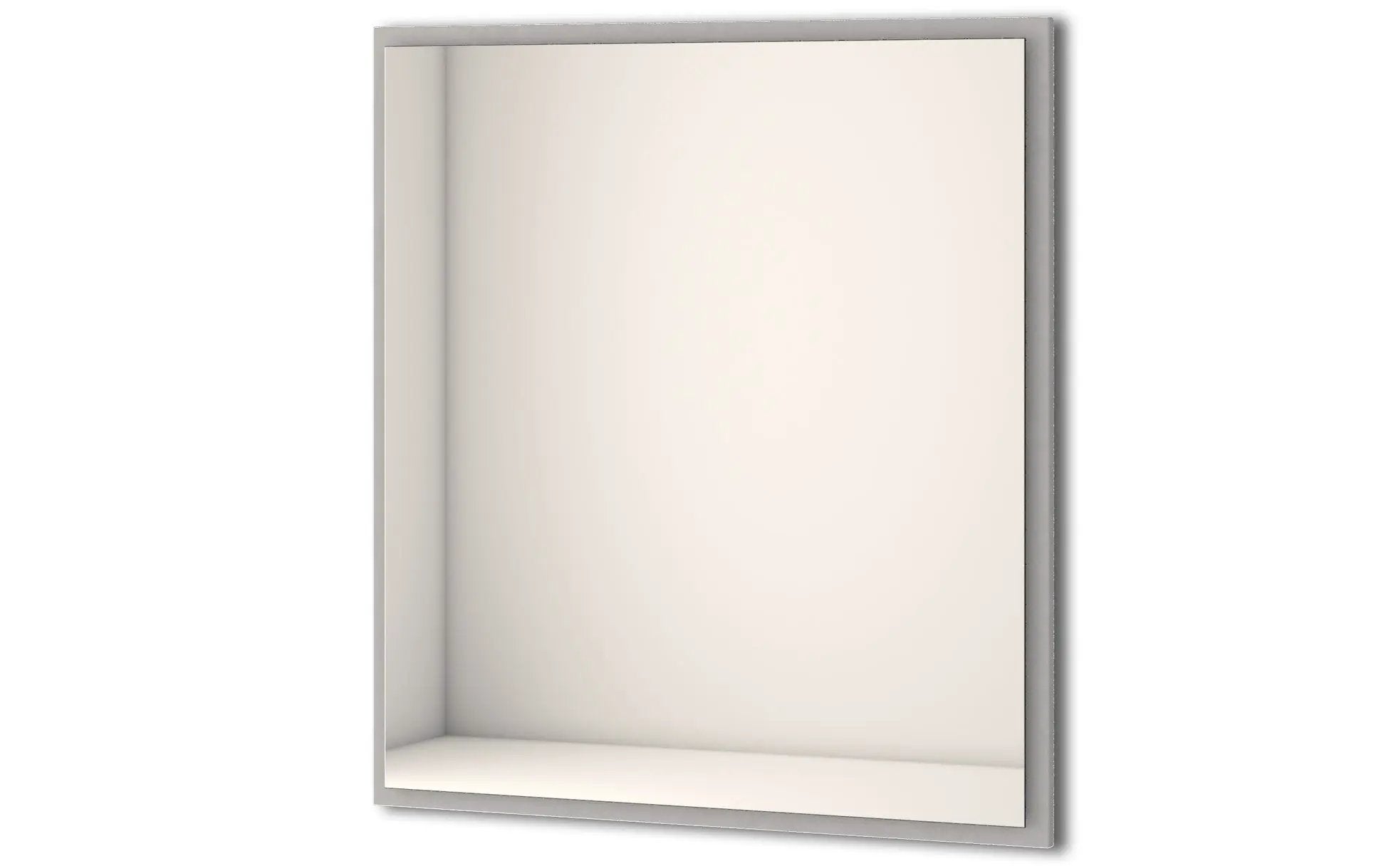 grey matte mirror