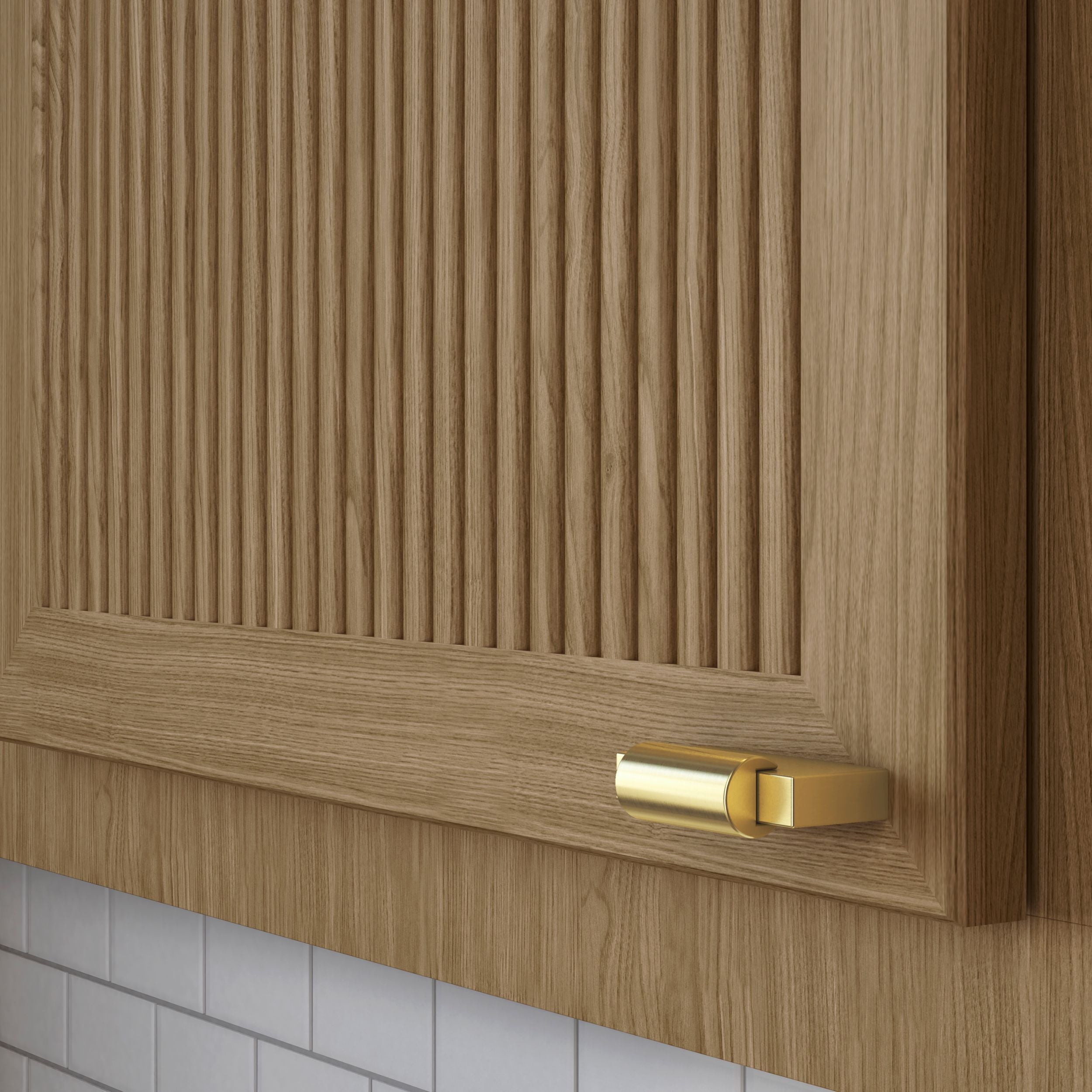 polished chrome pull