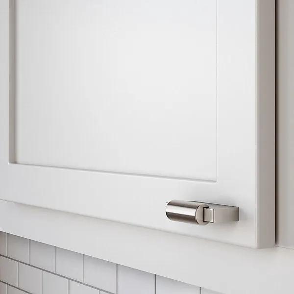 satin nickel pull