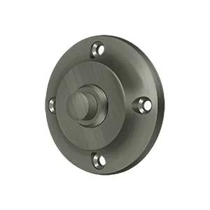 Deltana Round Contemporary Bell Button by Deltana