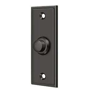 Deltana Rectangular Contemporary Bell Button by Deltana