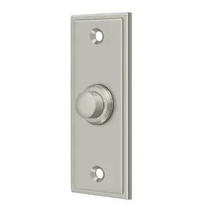 Deltana Rectangular Contemporary Bell Button by Deltana