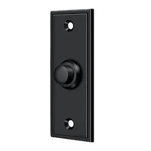Deltana Rectangular Contemporary Bell Button by Deltana