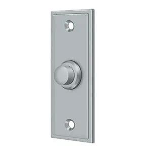 Deltana Rectangular Contemporary Bell Button by Deltana