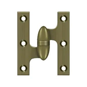 Deltana 3" x 2-1/2" Hinge - Left by Deltana