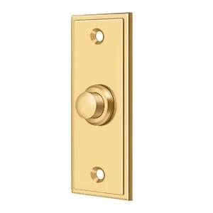 Deltana Rectangular Contemporary Bell Button by Deltana